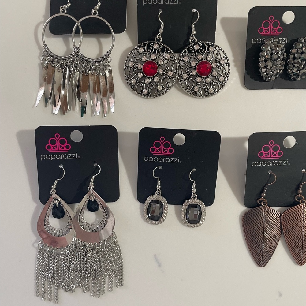PAPARAZZI Boho Earrings 15 Pairs - Picture 4 of 11
